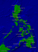 Philippines Towns + Borders 593x800